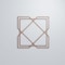 Ekena Millwork Large Kiowa Decorative Fretwork Wood Wall Panels, Wood (Paint Grade), 23 3/8"W x 23 3/8"H x 3/8"T WALW24X24X0375KWAMF - alternate 6
